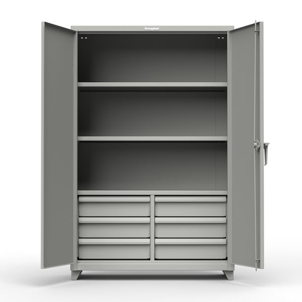14 ga. Cabinet with Electronic Lock and Card Reader 60 inW x 24 inD x 75 inH